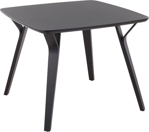 Folia Mid-Century Modern Dinette Table In Black Wood By Lumisource | 1Stopbedrooms inside The Everyday Benefits of Owning a Folia Dinette Table